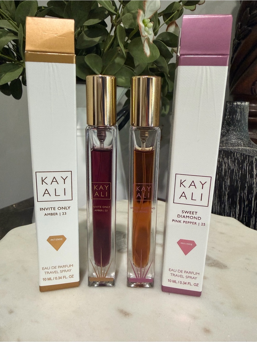 KAYALI Invite Only Amber Travel Spray - Deep Wine Scent